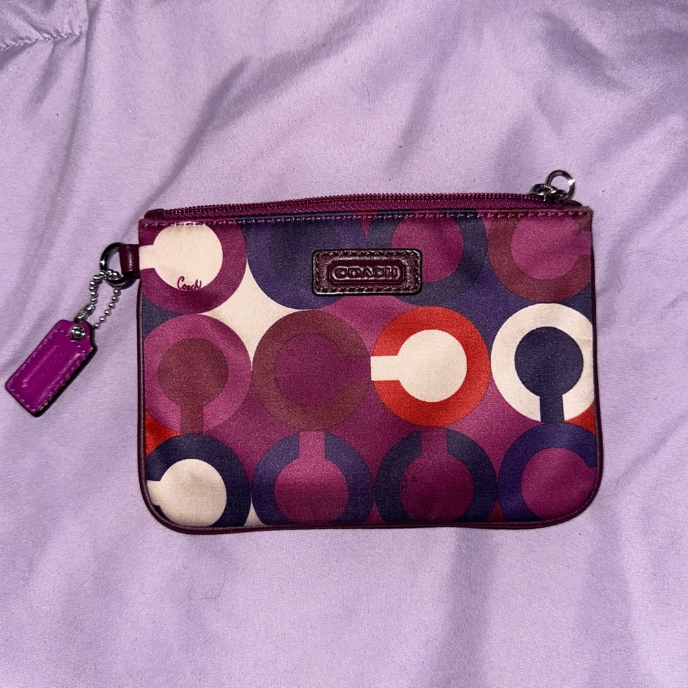 Vintage Coach coin purse
